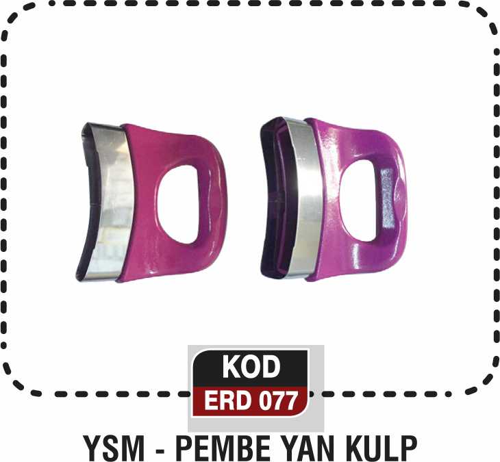 PEMBE-ÇELİK-TEFLON-YAN KULP  ERD 077